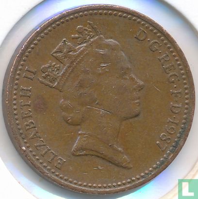 United Kingdom 1 penny 1987 - Image 1