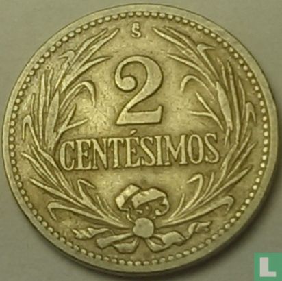 Uruguay 2 centésimos 1941 - Image 2