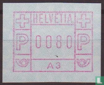HELVETIA with aut. number A3