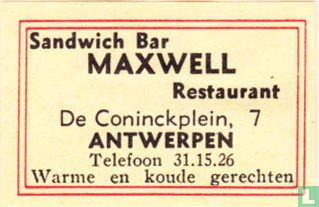 Sandwich Bar Maxwell