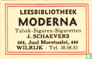 Leesbibliotheek Moderna - J. Schaevers