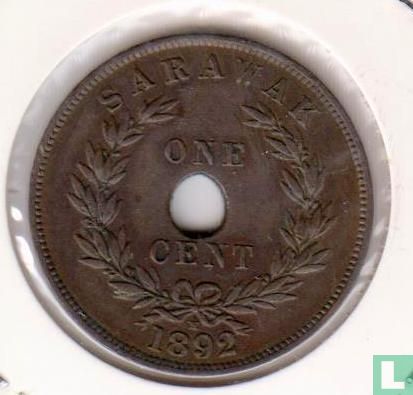 Sarawak 1 cent 1892 - Image 1