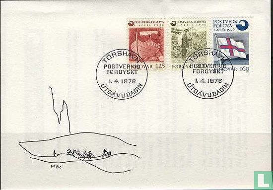 Färöer-Postdienst-Erstellung