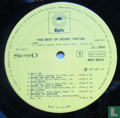 The best of bobby vinton - Image 3