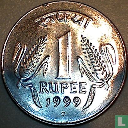 India 1 rupee 1999 (Noida) - Image 1