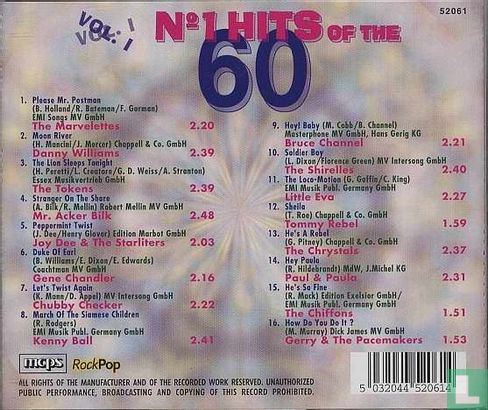 No. 1 Hits of the 60 Vol. 1 - Afbeelding 2