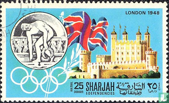 1968 Geschiedenis van de Olympische Spelen postzegelcatalogus - LastDodo