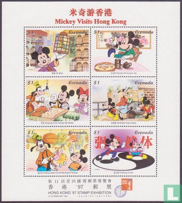 Mickey visits Hong Kong      