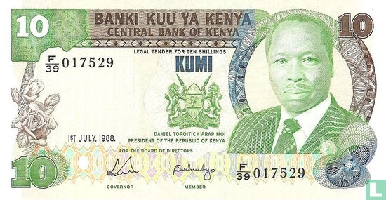 Kenya 10 Shillings - Bild 1
