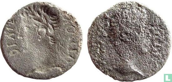 Roman Empire, AR Denarius, 27 BC-14 AD, Augustus, Gaul, 15 BC-8 BC, Brockage - Image 3