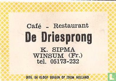 Café Restaurant De Driesprong - K.Sipma 