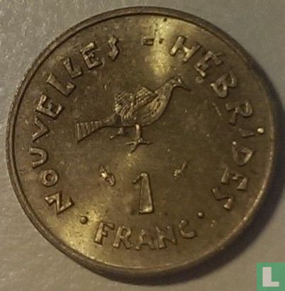 Nieuwe Hebriden 1 franc 1979 - Afbeelding 2
