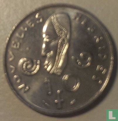 Nouvelles-Hébrides 10 francs 1979 - Image 2