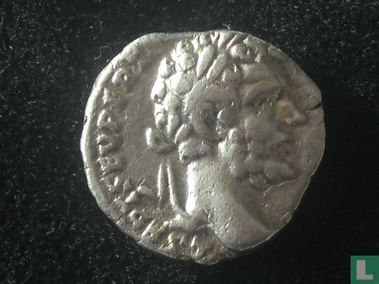 Roman Empire denarius ND (194-195) - Image 1