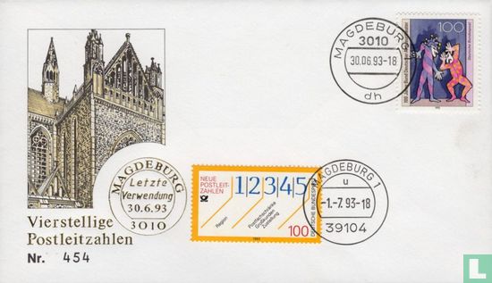 Bond Amateurtheater 1892-1992 und neue Postleitzahlen