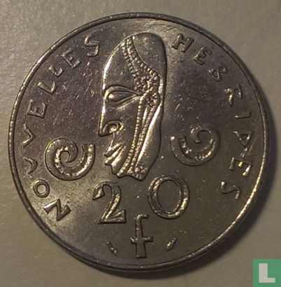 Nieuwe Hebriden 20 francs 1979 - Afbeelding 2