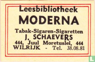 Leesbibliotheek Moderna - J. Schaevers