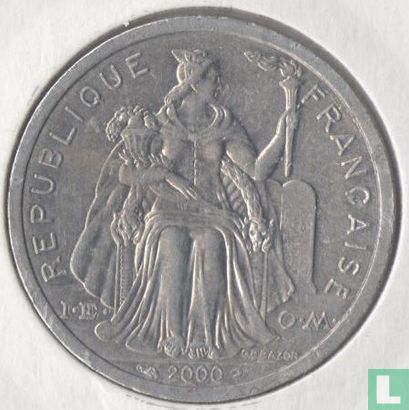 New Caledonia 2 francs 2000 - Image 1