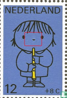 Children's stamps (PM3 blok) - Image 1