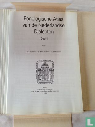 Fonologische atlas van de Nederlandse dialecten - Image 3