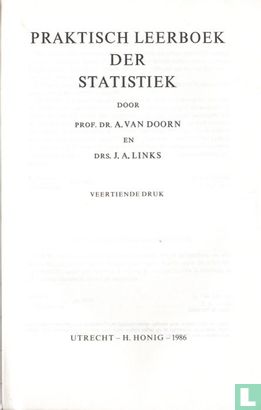 Praktisch leerboek der statistiek - Afbeelding 3