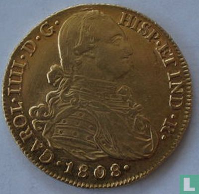 Colombia 8 escudos 1808 (P) - Image 1