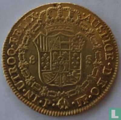 Colombia 8 escudos 1808 (P) - Afbeelding 2