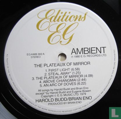 Ambient 2 The Plateaux of Mirror - Afbeelding 3