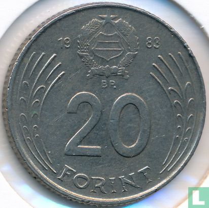 Hungary 20 forint 1983 - Image 1
