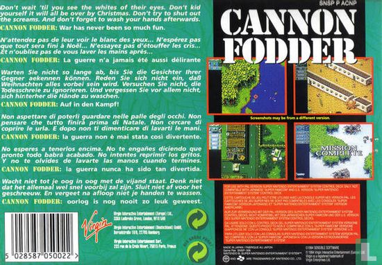 Cannon Fodder - Image 2