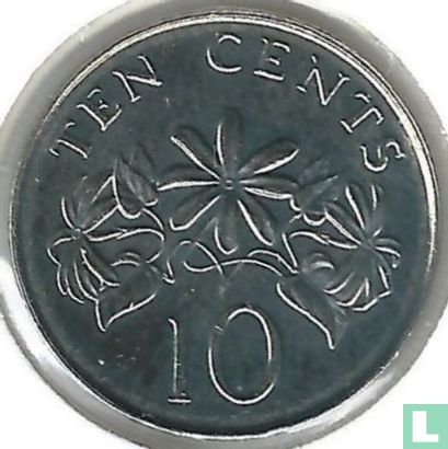 Singapour 10 cents 2012 - Image 2