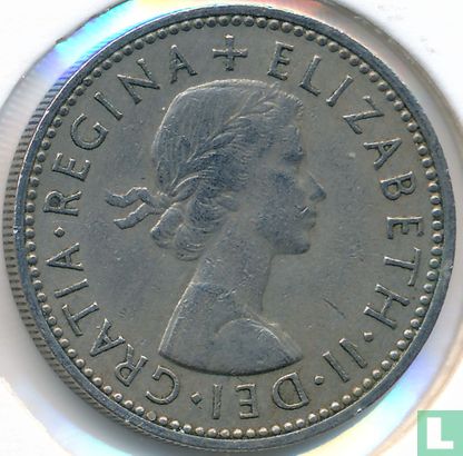 Verenigd Koninkrijk 1 shilling 1959 (engels) - Afbeelding 2