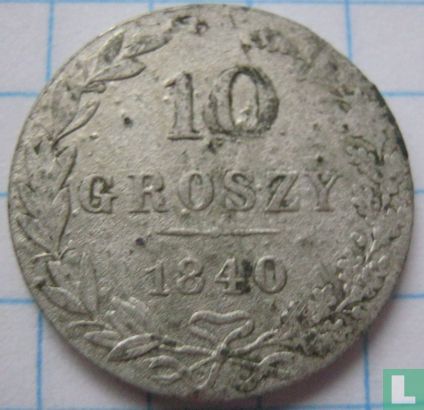 Polen 10 Groszy 1840 (MW) - Bild 1