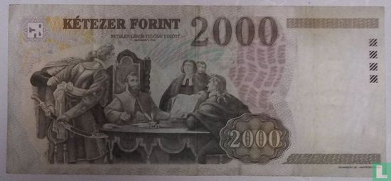 Hongarije 2.000 Forint 2010 - Afbeelding 2