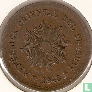 Uruguay 5 centésimos 1948 - Image 1