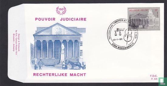 Justitiepaleis te Brussel 1832-1982 