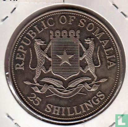 Somalie 25 shillings 2000 "Winston Churchill" - Image 2