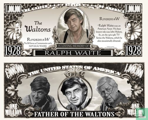 Ralph Waite-Dollar-Schein