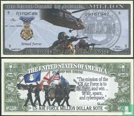 US AIR FORCE billet d'un dollar