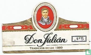 Don Julian - Nº 5 - Tradición desde 1880 - Afbeelding 1