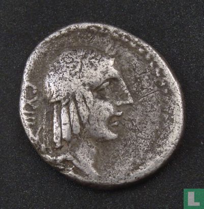 Römische Republik, AR Denarius, L.C. Piso Frugi L.F., Rom, 90 v. Chr. - Bild 1