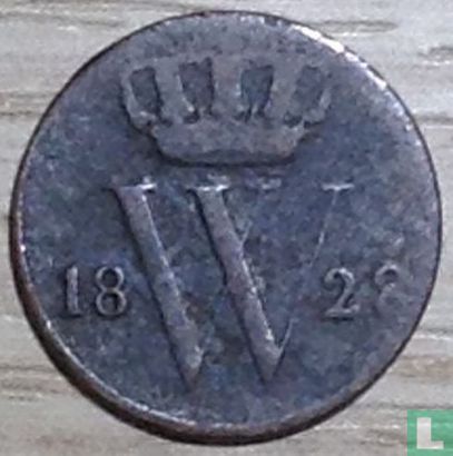 Netherlands ½ cent 1828 (B) - Image 1