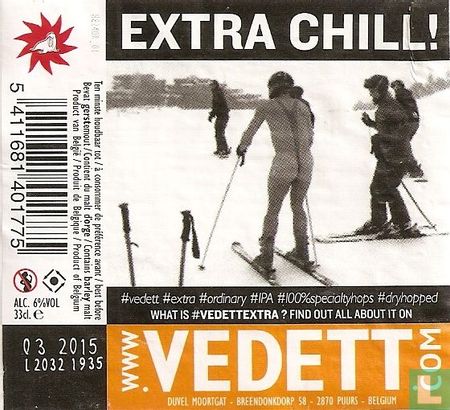 Vedett Extra Ordinary IPA Extra Chill - Afbeelding 2
