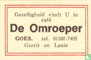 café De Omroeper