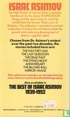 The Best of Isaac Asimov 1954 - 1972 - Afbeelding 2
