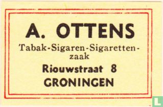 A. Ottens - Tabak - sigaren