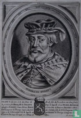 HENRY V. du nom II. des Ducs de Brab. fils du Precedent, eut deux femes