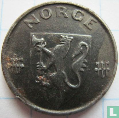 Norwegen 1 Øre 1944 - Bild 2