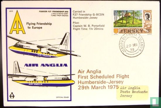 First scheduled Flight Humberside-Jersey - Image 1