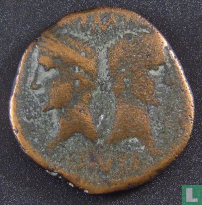 Empire romain, AE Dupondius ou Frêne, 27 BC-14 AD, Août, Nemausus, la Gaule, 10 BC-10 AD - Image 1
